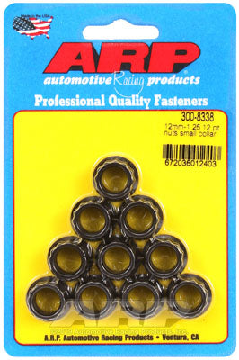 ARP 300-8338 Nut Kit M12 x 1.25 12pt (small collar) Photo-0