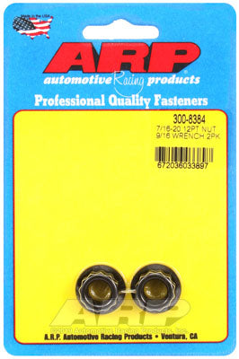 ARP 300-8384 Nut Kit 7/16-20. 9/16 socket 12pt Photo-0