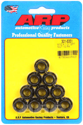 ARP 301-8351 Nut Kit M10 X 1.0 12pt Photo-0
