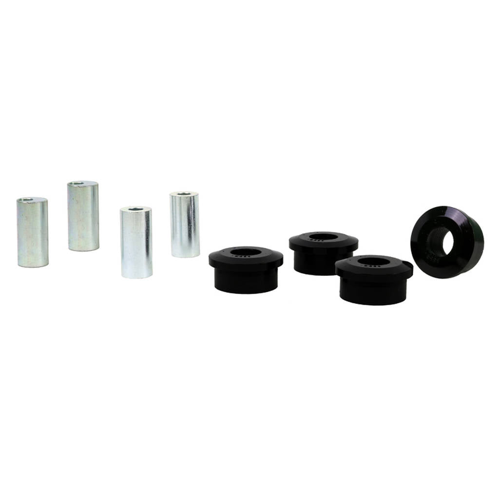 WHITELINE W53269 Front Lower Inner Rear Bushing Single Offset Kit for Volkswagen Amarok 2H/Transporter T5 Photo-0