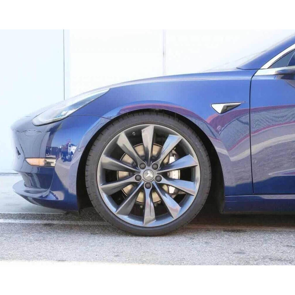 UNPLUGGED PERFORMANCE UP-M3-310-5.1 Dual Rate Lowering Spring Set Mild (0.7") AWD for TESLA Model 3 Photo-1