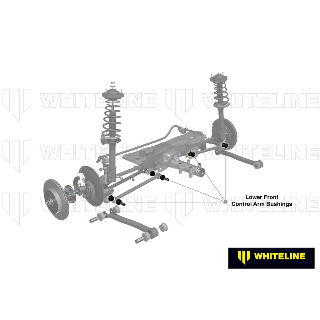 WHITELINE W61452 Rear Control Arm - Bushing Kit for Holden Astra LD/Nissan Pulsar N13, N14 Fwd/Awd Photo-1