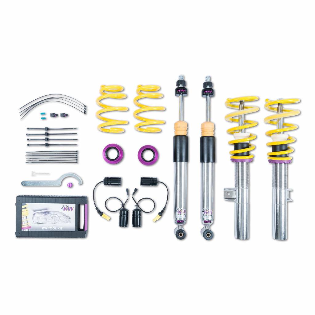 KW 3522500J Coilover Kit INOX V3 for MERCEDES-BENZ A-Class (W177 / V177) F2A 2018- Photo-0