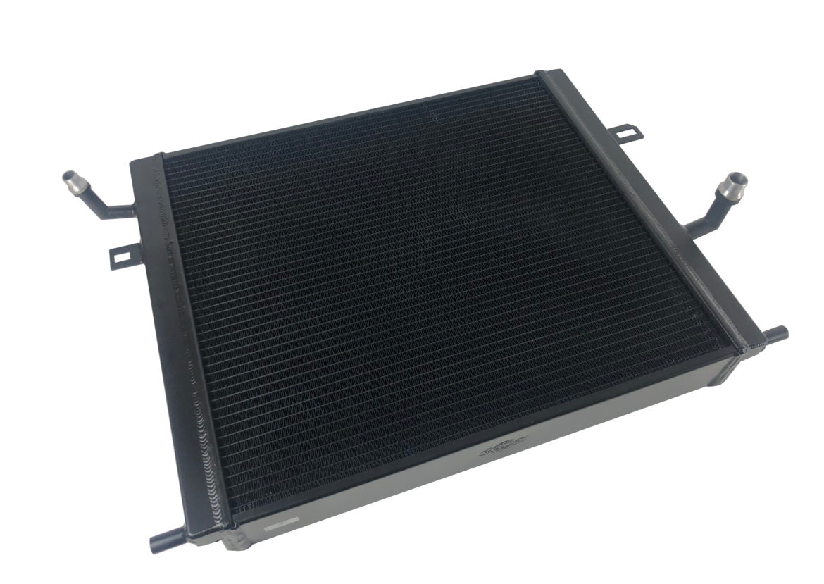 CSF 8131B Front Mount Heat Exchanger w/rock guard (black) for BMW B58/B48 Photo-0