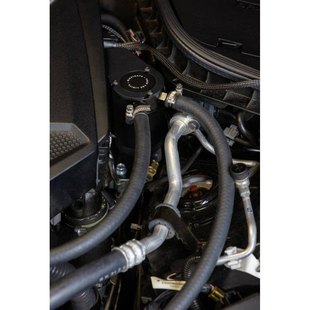 MISHIMOTO MMBCC-Q50-16PBE INFINITI Q50 3.0T Baffled Oil Catch Can, PCV Side, 2016+ Photo-8