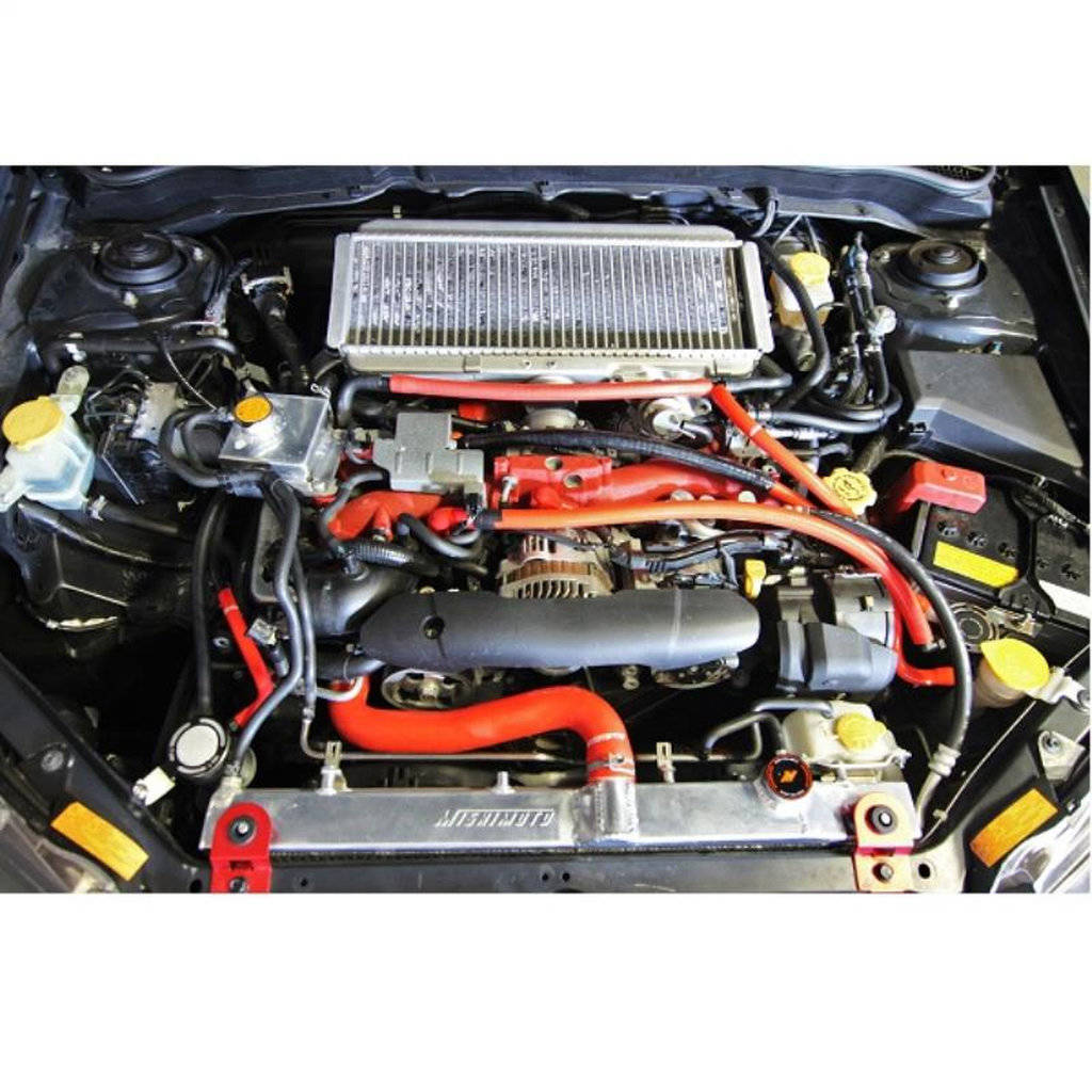MISHIMOTO MMBCC-STI-08SBE SUBARU STI Baffled Oil Catch Can System, 2008-2014 Photo-7