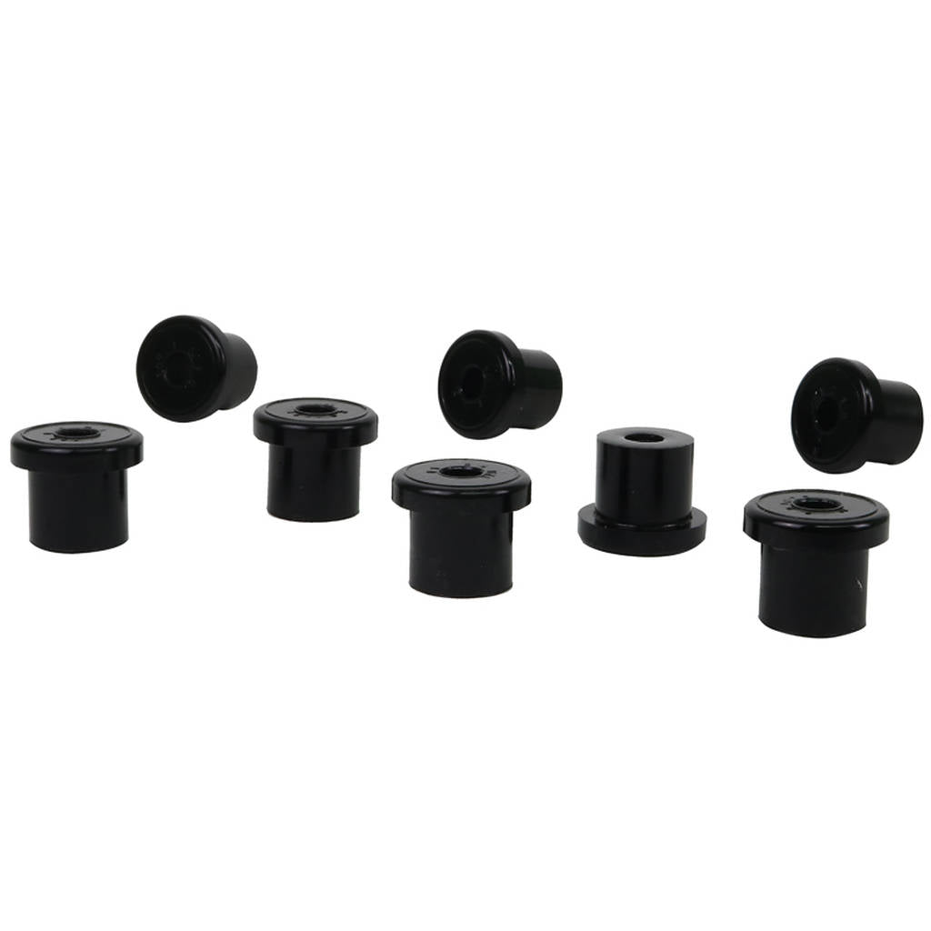 WHITELINE W71078 Rear Leaf Spring - Rear Eye/Shackle Bushing Kit for Ford Falcon/Fairlane XR-FGX incl FPV/Mustang Classic Photo-0