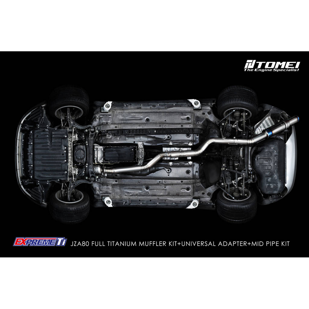 TOMEI TB6090-TY03A FULL TITANIUM MUFFLER KIT EXPREME Ti JZA80 Photo-13
