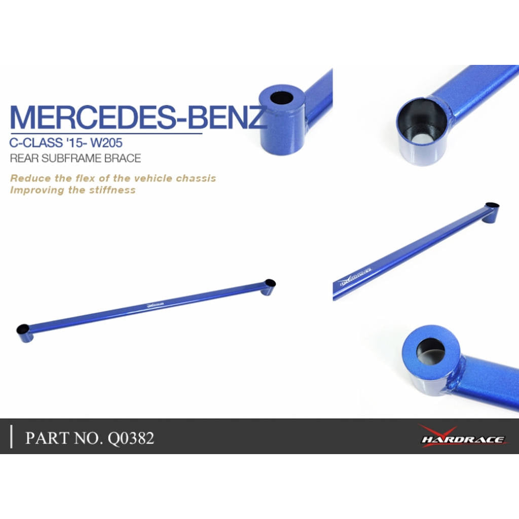 HARDRACE Q0382 REAR SUBFRAME BRACE MERCEDES-Benz C-CLASS '15- W205 Photo-7