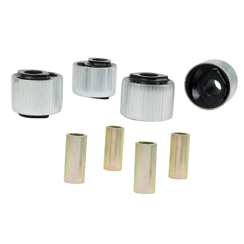WHITELINE W81730 Front Leading Arm - To Differential Bushing Kit Offset for Nissan Patrol GQ, GU/Toyota Land Cruiser 80, 105 Series Photo-0