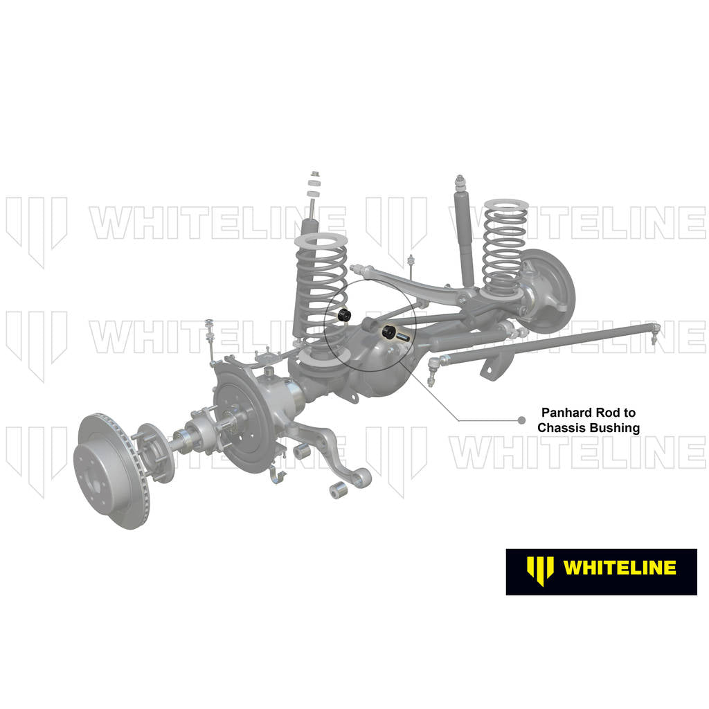 WHITELINE W83098 Panhard Rod - To Chassis Bearing Kit for Nissan Patrol GU Photo-1