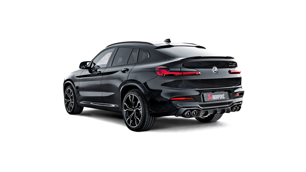 AKRAPOVIC S-BM/T/29H Slip-On Line (Titanium) for BMW X4M (F98) / X3M (F97) OPF/GPF 2021-2024 Photo-2