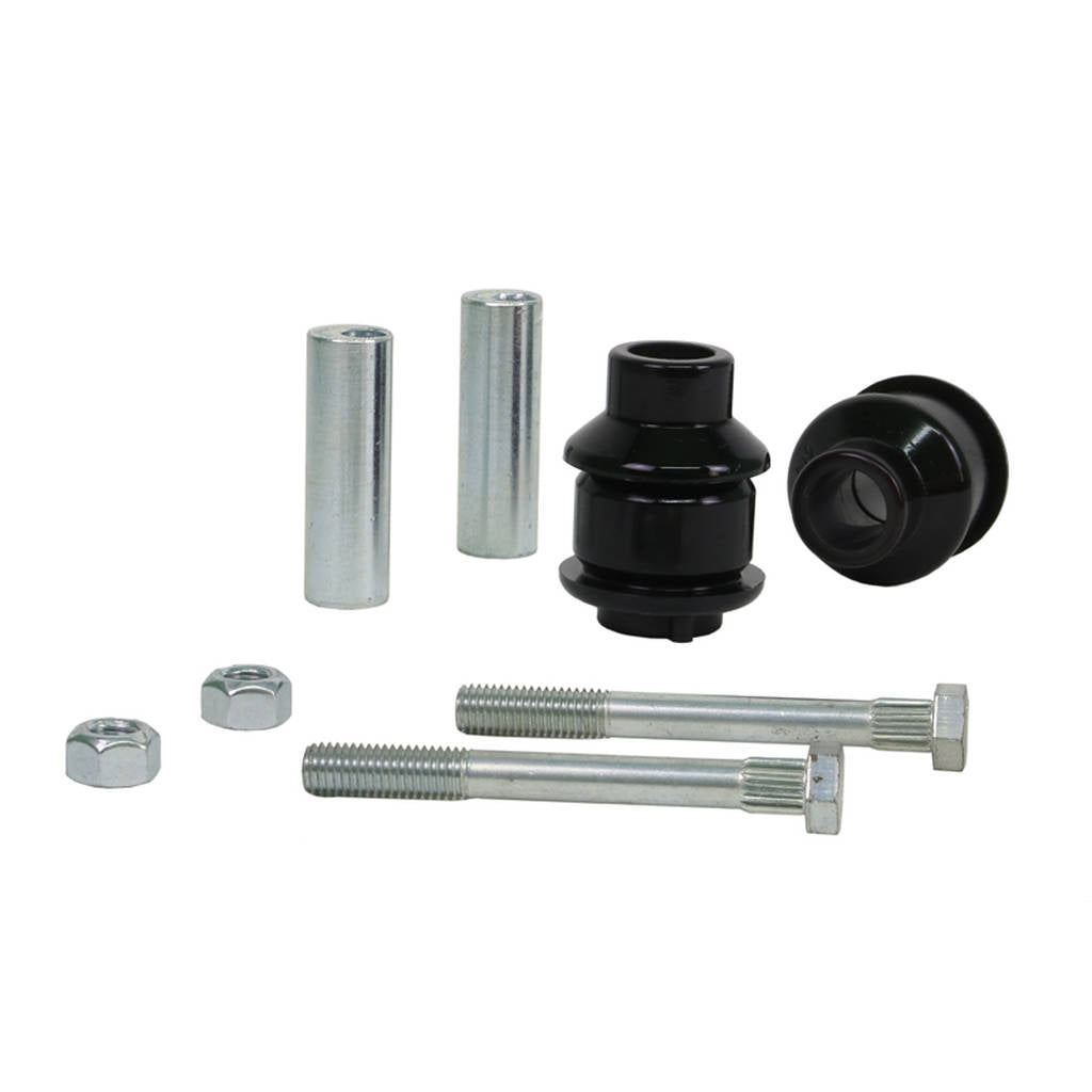 WHITELINE KCA431 Front Lower Control Arm Bushing - Double Offset Cambert Kit for BMW 1, 3 Series/Z4 Photo-0