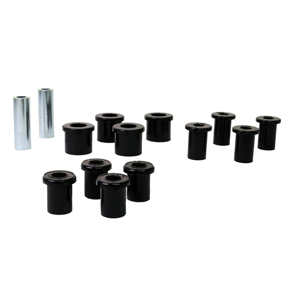 WHITELINE WEK017 Rear Leaf Spring - Bushing Kit for Mitsubishi Triton ME-MK 2wd/4wd Photo-0