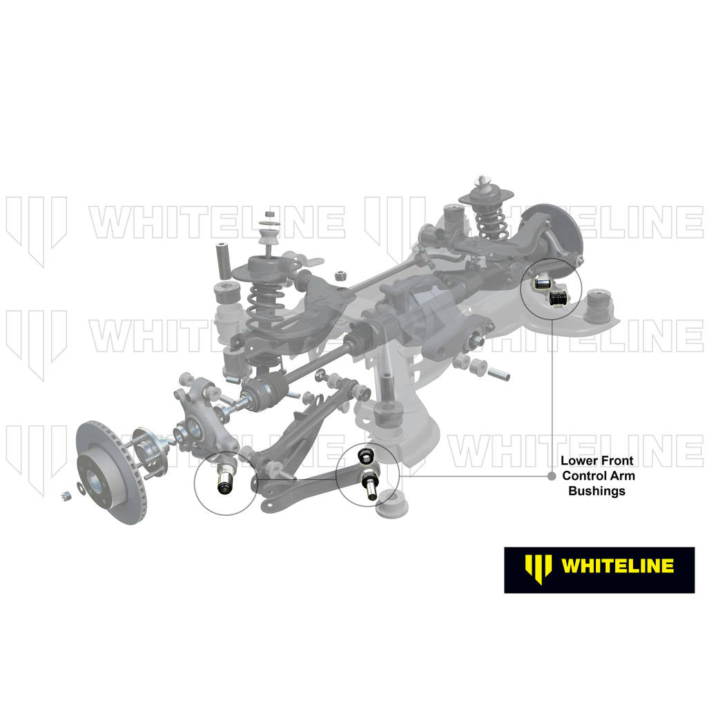 WHITELINE W63591 Trailing Arm Bushing - Lower Photo-1