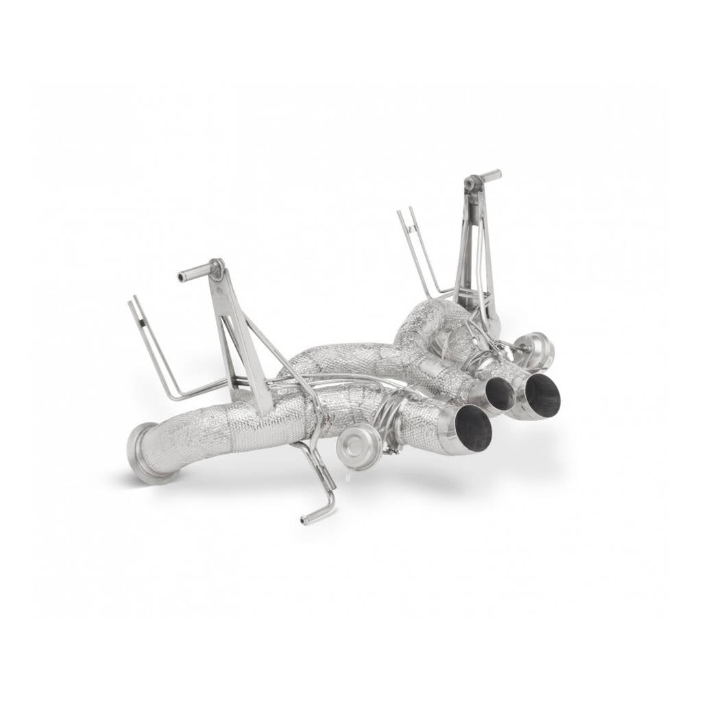 TUBI STYLE TSLAAVEC16.001.AT LAMBORGHINI AVENTADOR LP740-4 S STRAIGHT PIPES EXHAUST WITH VALVE Photo-5