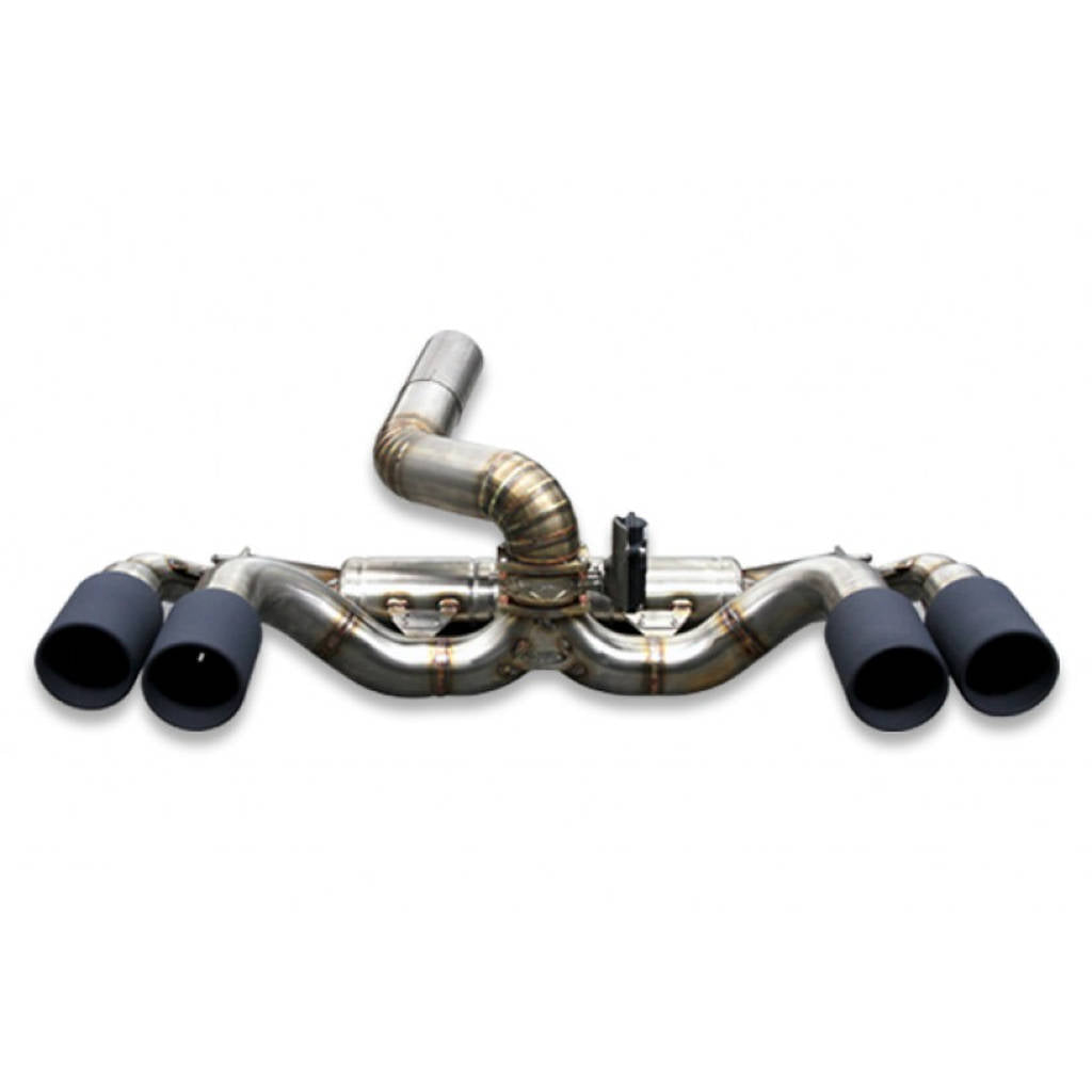 TUBI STYLE TSBMWM2C16.001.AV BMW M2 F87 REAR EXHAUST w OE ELECTRIC VALVE Photo-0