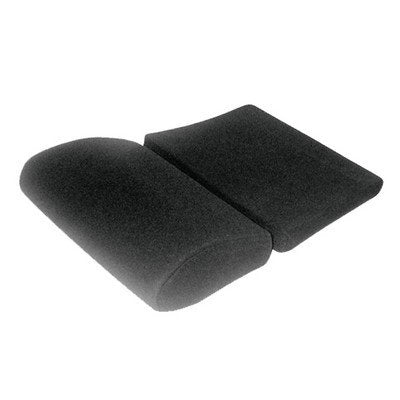 RECARO 070.94.035.176.ET Partitioned seat cushion Velour black for Pole Position ABE Photo-0