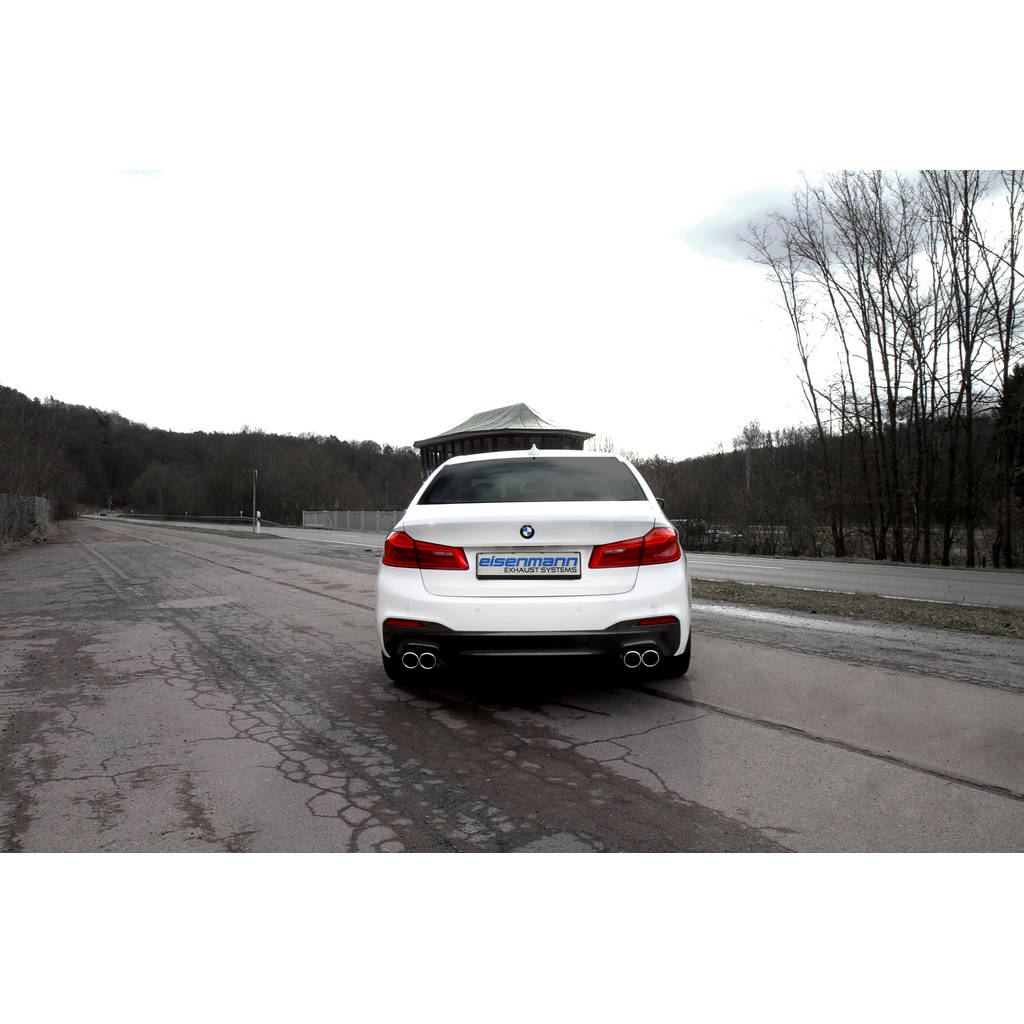 EISENMANN B5460,20904_530I_LIMO Rear Muffler 4x Ø90mm BMW G30 B48 Limousine 530i) Photo-1