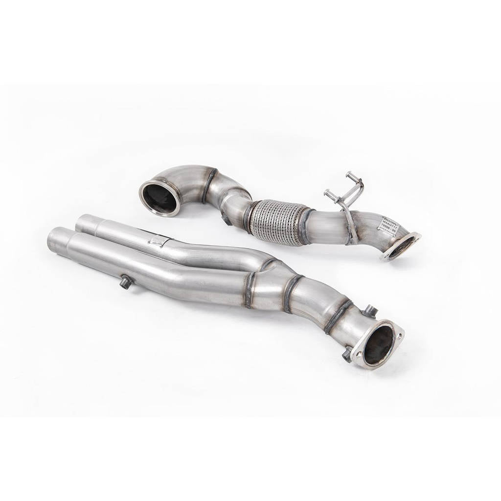MILLTEK SSXAU817 Large-bore Downpipe and De-cat AUDI RS3 Sportback 400PS Photo-0
