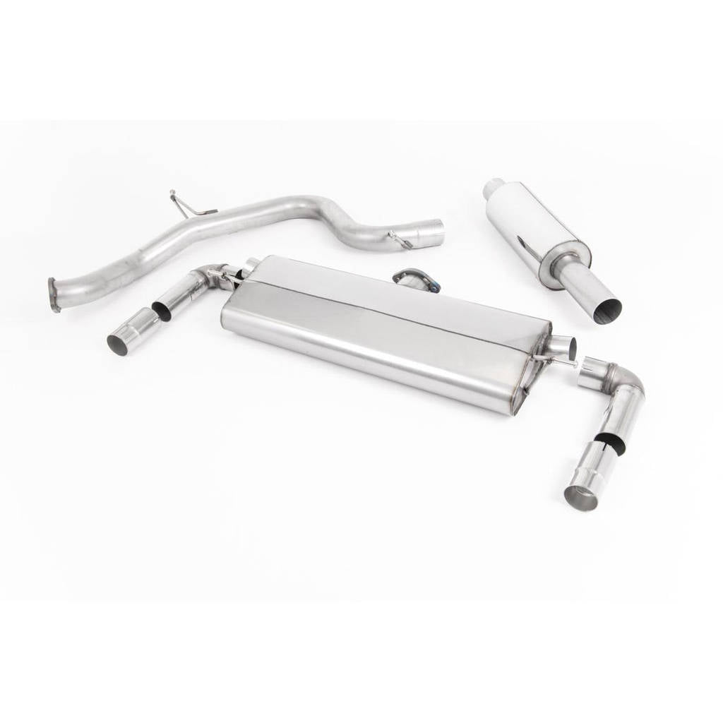 MILLTEK SSXVW534 Cat-back Dual 100mm GT100 VW Golf MK7.5 GTi Photo-0