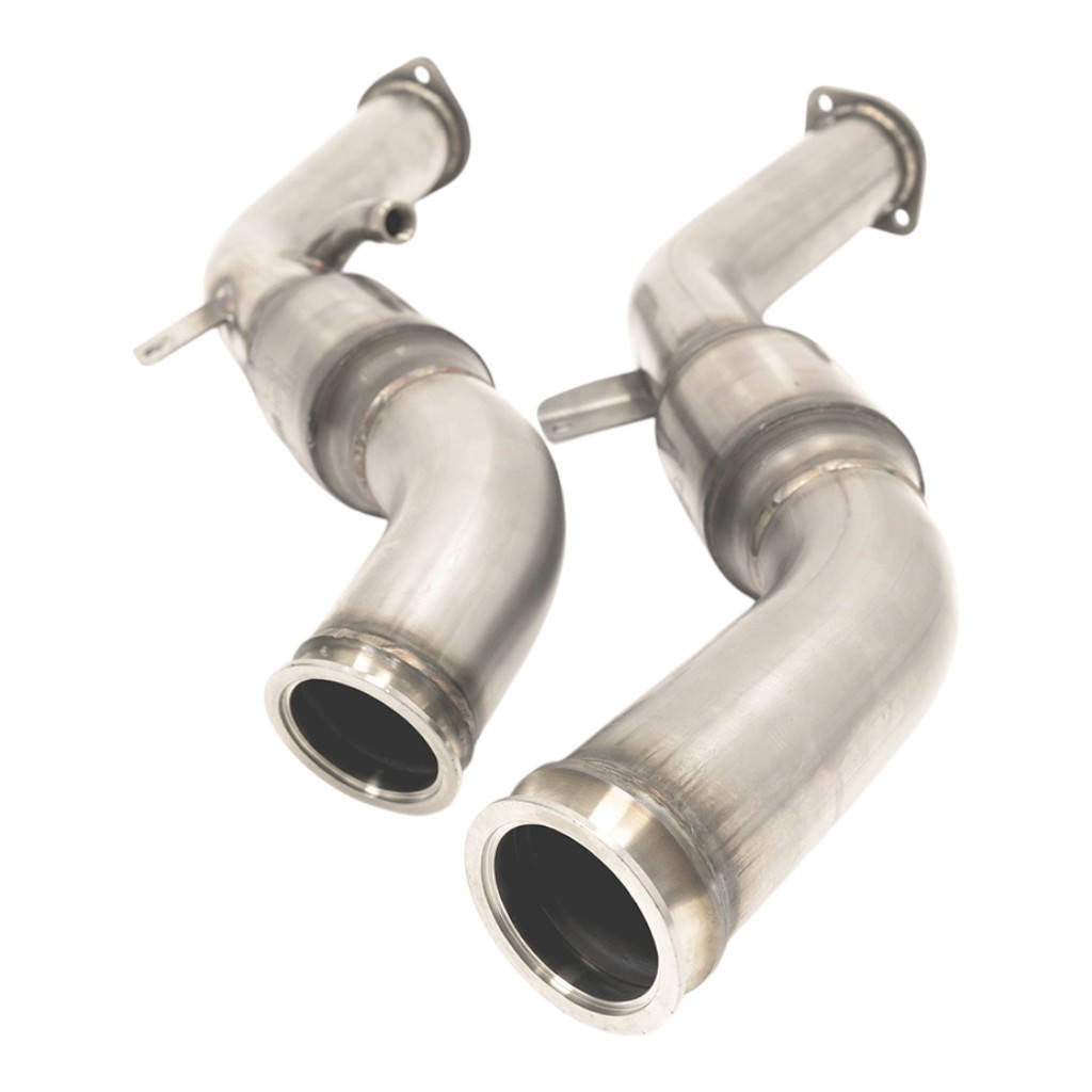 AMS ALP.28.05.0002-2 Full Downpipe Kit 3" for INFINITI Q50 / Q60 Photo-0