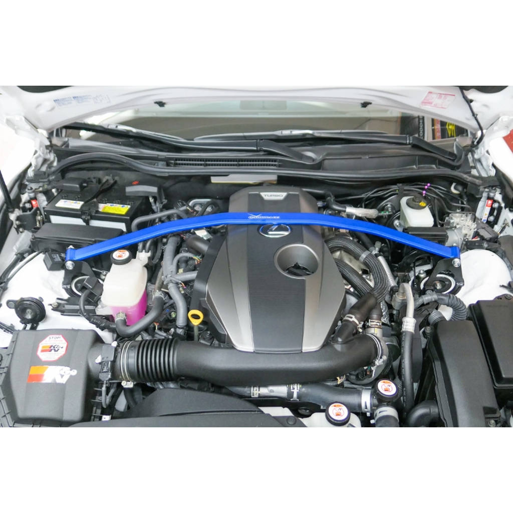 HARDRACE Q0411 LEXUS IS '13- XE30 FRONT STRUT BRACE - 1PCS/SET BREAK CYLINDER STOPPER FUNCTION Photo-3