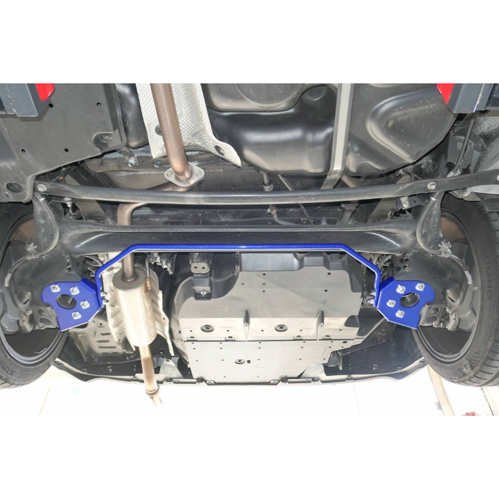 HARDRACE Q0499 TOYOTA PRIUS ALPHA '12- REAR ADD-ON SWAY BAR 17MM - 3PCS/SET Photo-2