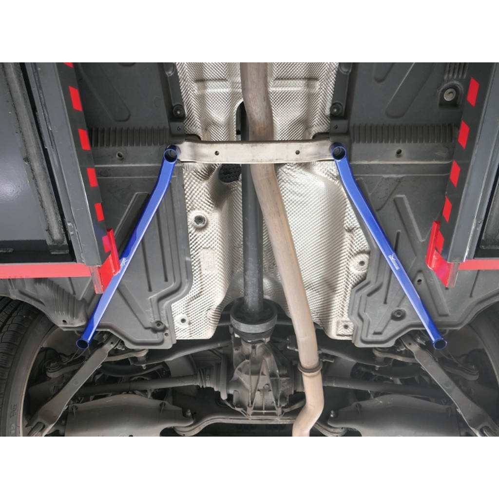 HARDRACE Q0524 M.BENZ GLC-CLASS '16- REAR LOWER BRACE - 2PCS/SET Photo-6