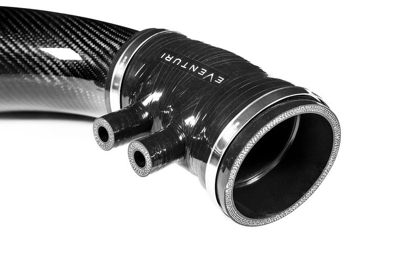 EVENTURI EVE-FK2-CF-MAF MAF-Tube and silicone hose HONDA Civic Type R FK2 (carbon fiber) Photo-1