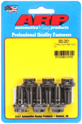 ARP 330-2801 Flywheel Bolt Kit for Chevy. 6 pieces Photo-0