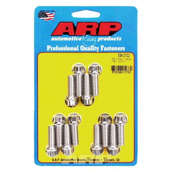 ARP 334-2102 Intake Manifold Bolt Kit for Chevrolet Small Block Photo-0