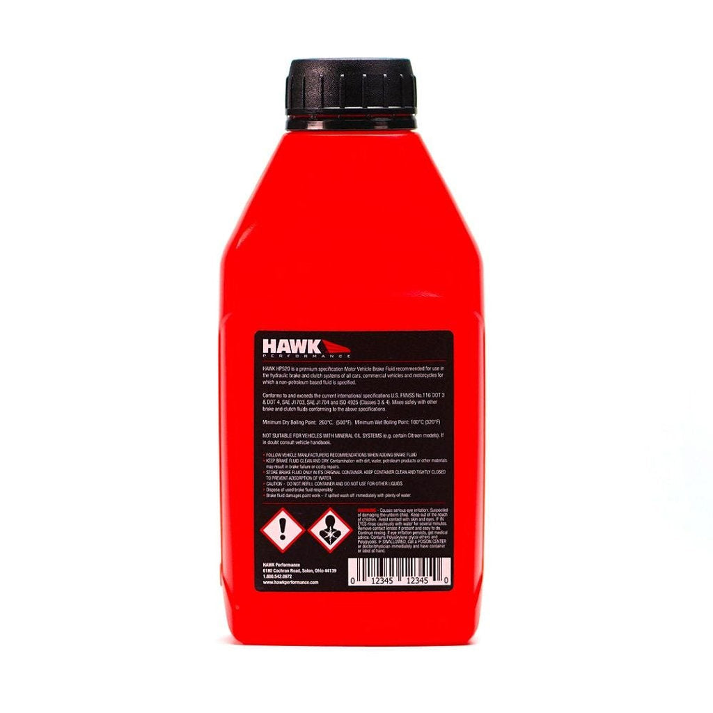 HAWK HP520 Brake Fluid 500ml Photo-1