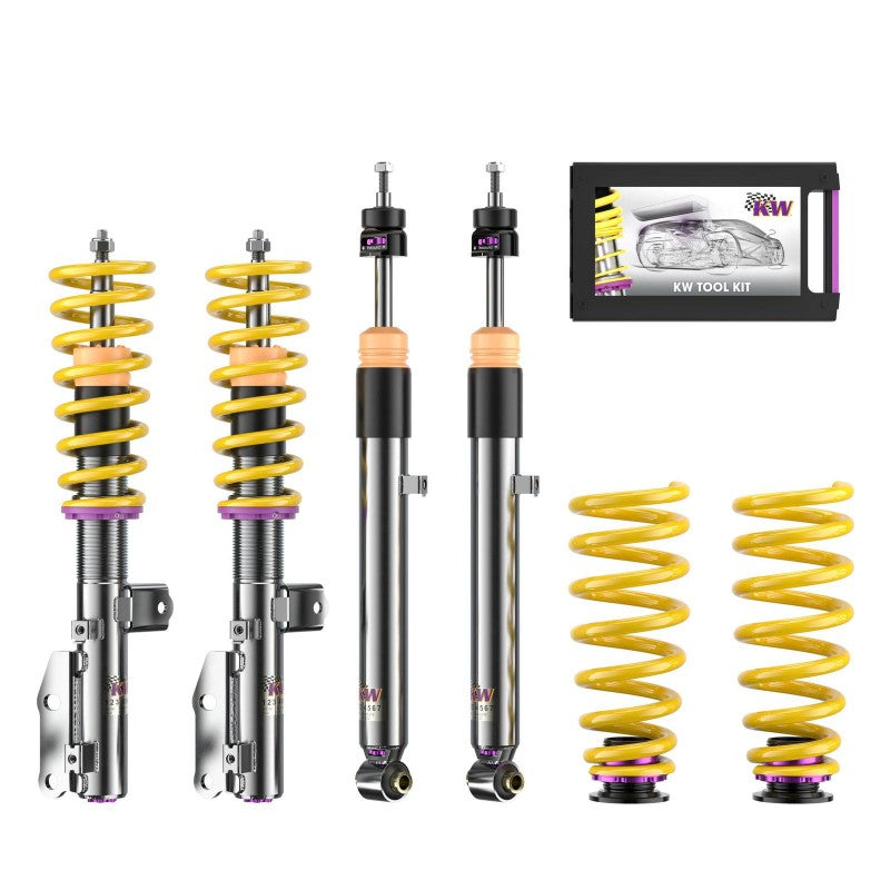 KW 35268007 Coilover Kit INOX V3 (incl. deactivation for electronic dampers) for KIA EV6 GT 2021- Photo-0