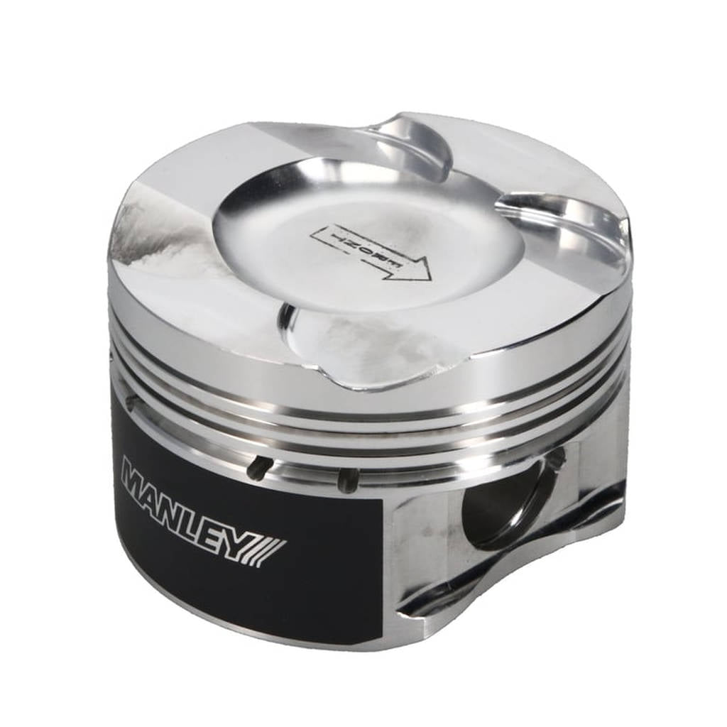 MANLEY 647000CE-6 Piston Set (84.00 mm Bore, 1.276" CH, -10.50 CC) for BMW 3.0L N55 Photo-4