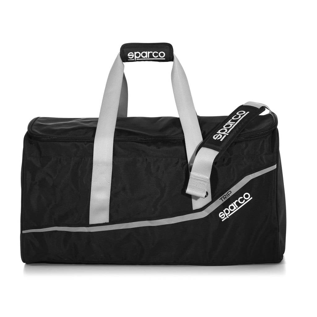 SPARCO 016439NRSI TRIP BAG WITH SHOULDER STRAP, 2,1 kg, 35x66x38 cm, black/grey Photo-0