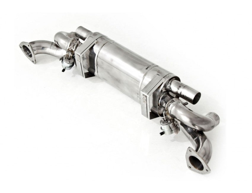 TUBI STYLE TSPO991C12.030.A 991.1 CARRERA S CENTRAL EXHAUST W VALVE Photo-0