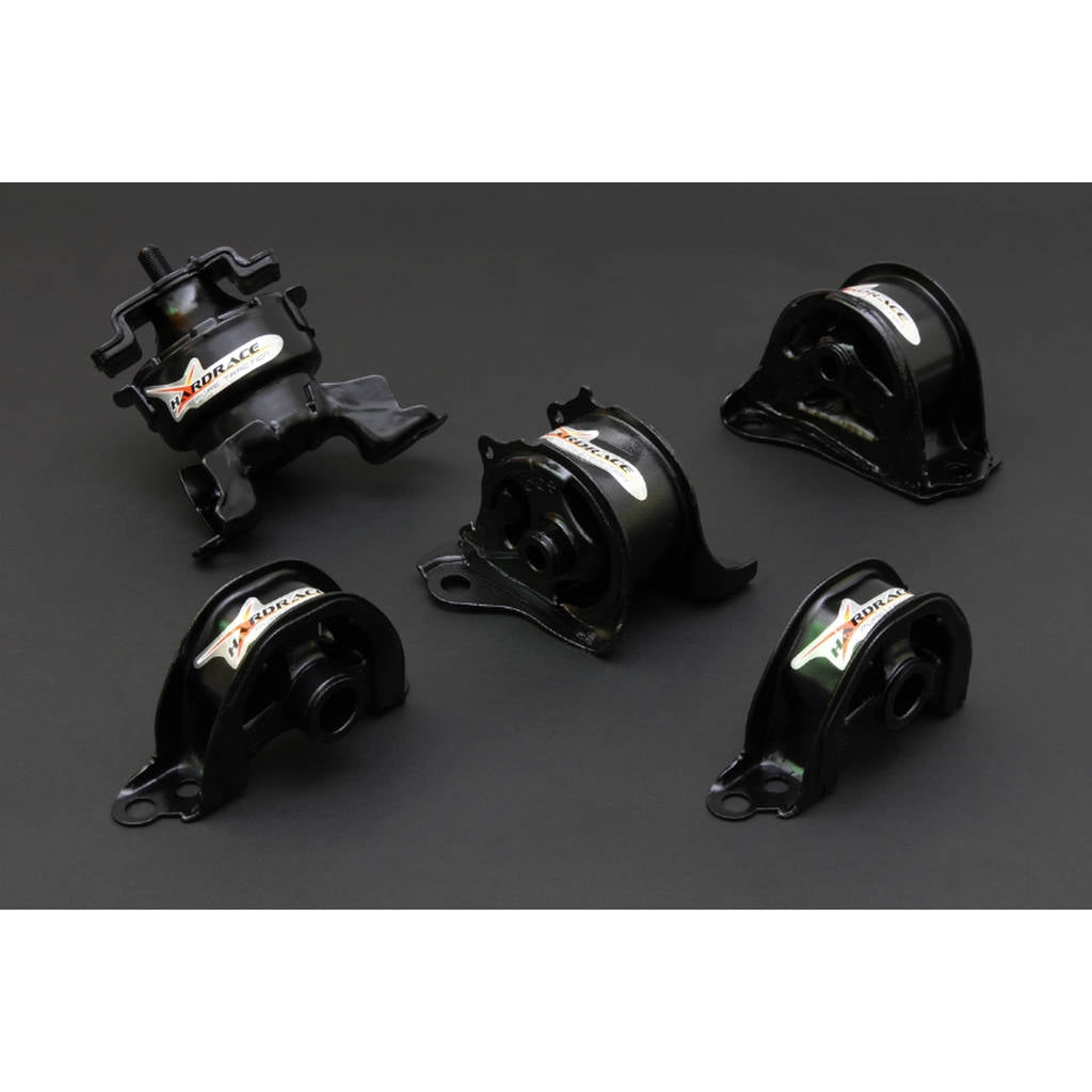 HARDRACE 5827 MT/AT HARDEN ENGINE MOUNT 5PCS/SET CIVIC EK Photo-0