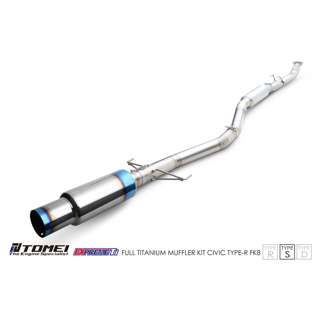 TOMEI TB6090-HN06B Full Titanium Muffler Kit Expreme Ti Type-S for HONDA Civic Type R (FK8) 2017–2021 Photo-6