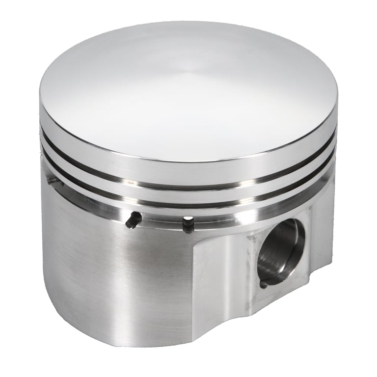 JE 371836 Piston Kit (3.248 in. Bore, 1.374 in. CH, 0.00 CC) for FORD Flathead Engine Photo-0