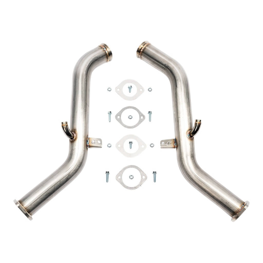 AMS ALP.28.05.0002-1 Full Downpipe Kit for INFINITI Q50 / Q60 / NISSAN Z (RZ34) Photo-0