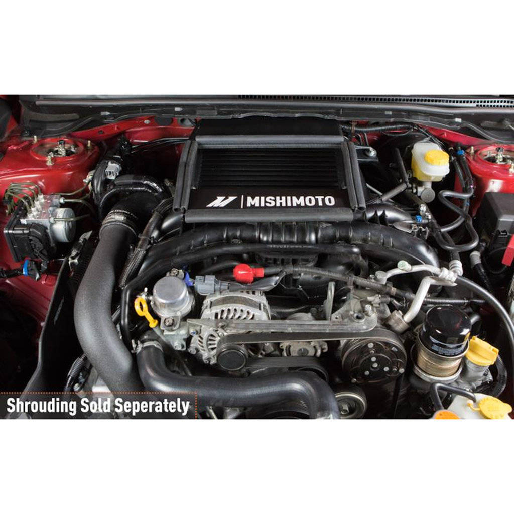 MISHIMOTO MMTMIC-WRX-15XBK SUBARU WRX Street Performance Top-Mount Intercooler Kit, 2015+ Black Photo-15