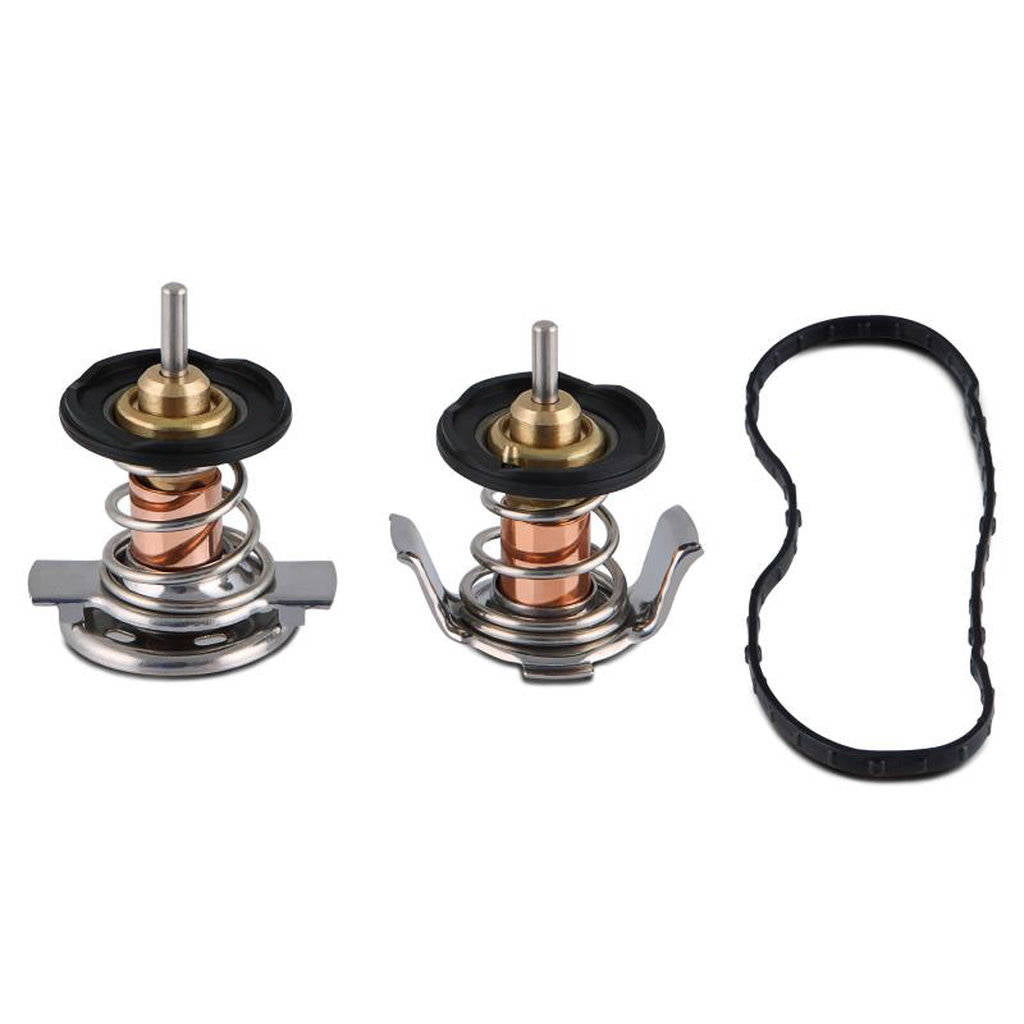 MISHIMOTO MMTS-F2D-08L FORD 6.7L Powerstroke High-Temperature Primary Cooling System Thermostat, 2011+ Photo-0