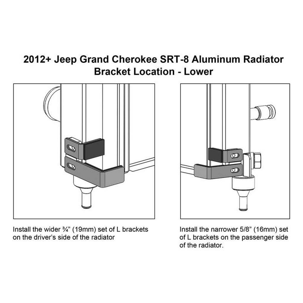 MISHIMOTO MMRAD-WK2-12 JEEP Grand Cherokee SRT-8 Performance Aluminum Radiator, 2012+ Photo-3