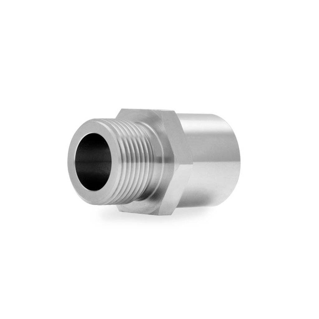 MISHIMOTO MMSPA-M22 Stainless Steel Sandwich Plate Adapter, M22 Photo-1