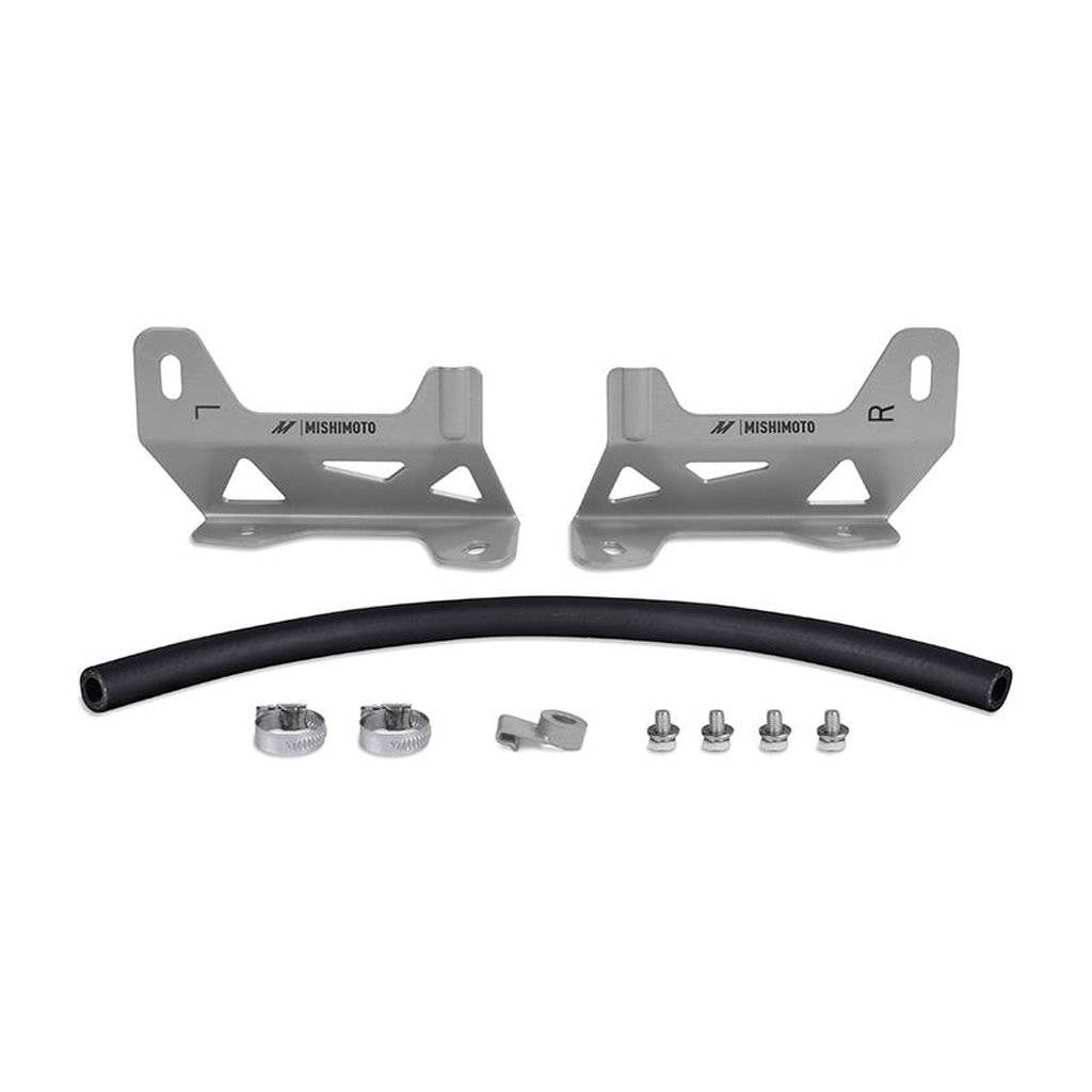 MISHIMOTO MMTC-F2D-08SL FORD 6.4L Powerstroke Transmission Cooler, 2008-2010, Silver Photo-9
