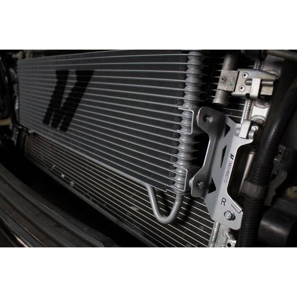 MISHIMOTO MMTC-F2D-08SL FORD 6.4L Powerstroke Transmission Cooler, 2008-2010, Silver Photo-12