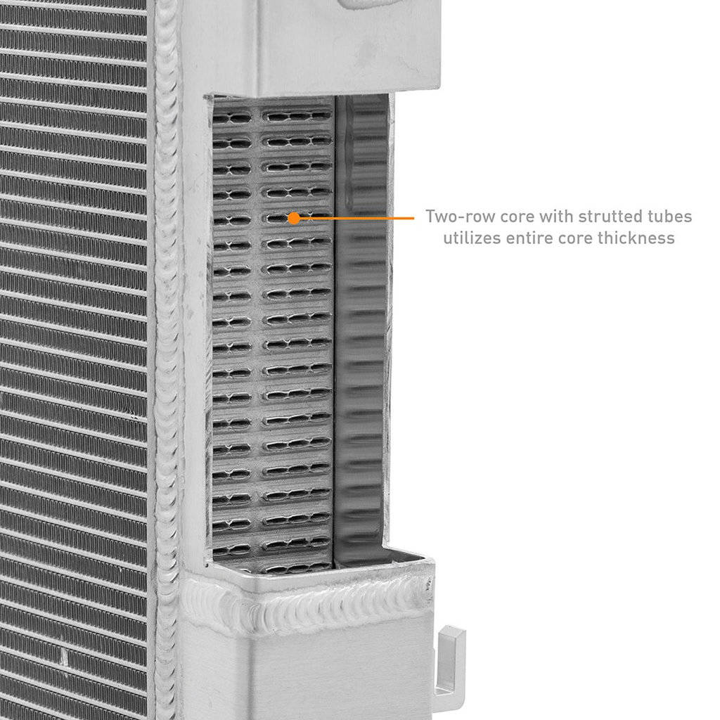 MISHIMOTO MMRAD-F2D-08V2 FORD 7.3L Powerstroke Aluminum Radiator, 1995-1997 Photo-7