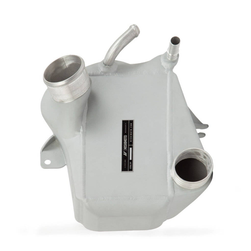 MISHIMOTO MMINT-F2D-11SL FORD 6.7L Powerstroke Air-to-Water Intercooler, 2011-2016, Micro-Wrinkle Silver Photo-3