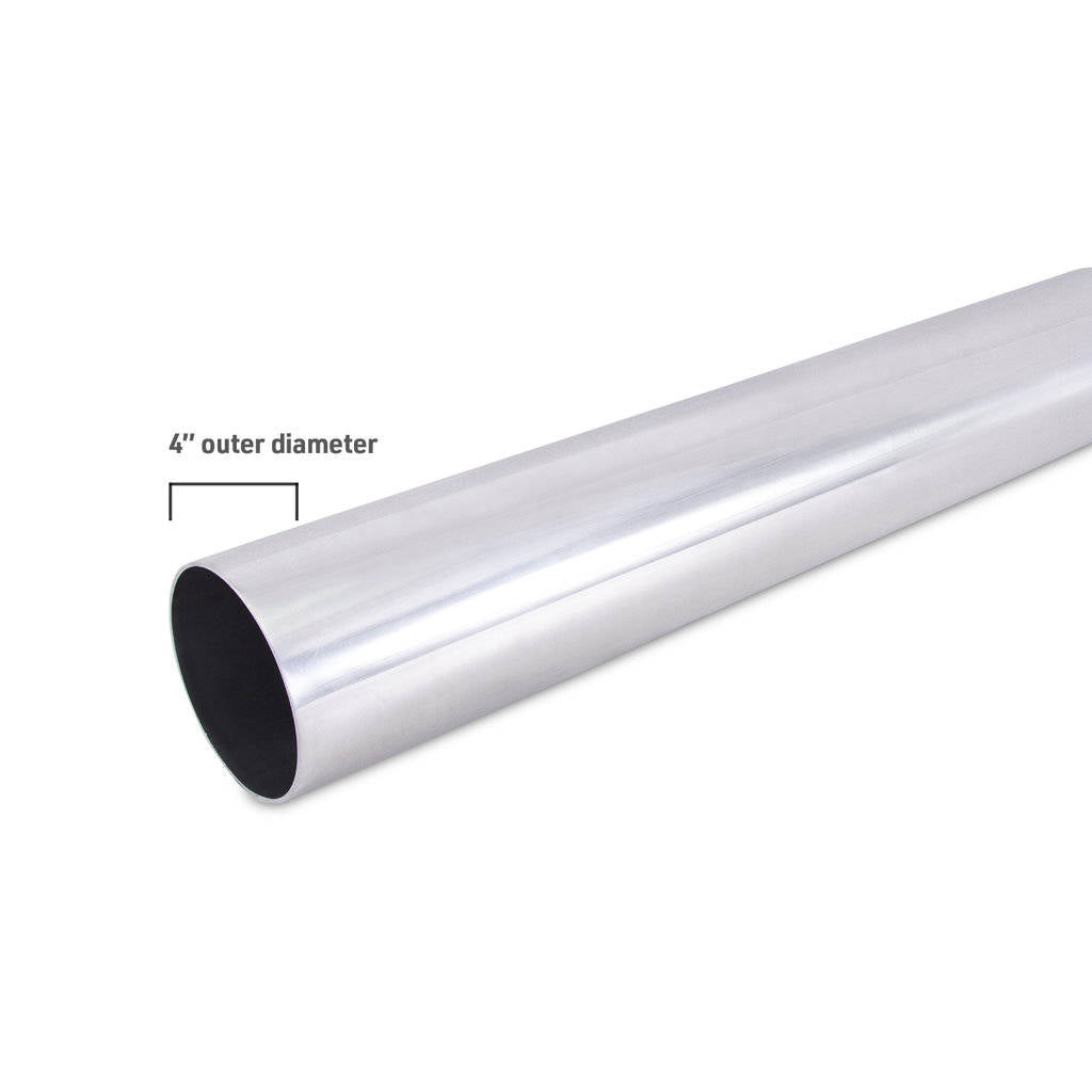 MISHIMOTO MMICP-AL-40 UNIVERSAL 4" Straight UNIVERSAL Aluminum Intercooler Piping Photo-1